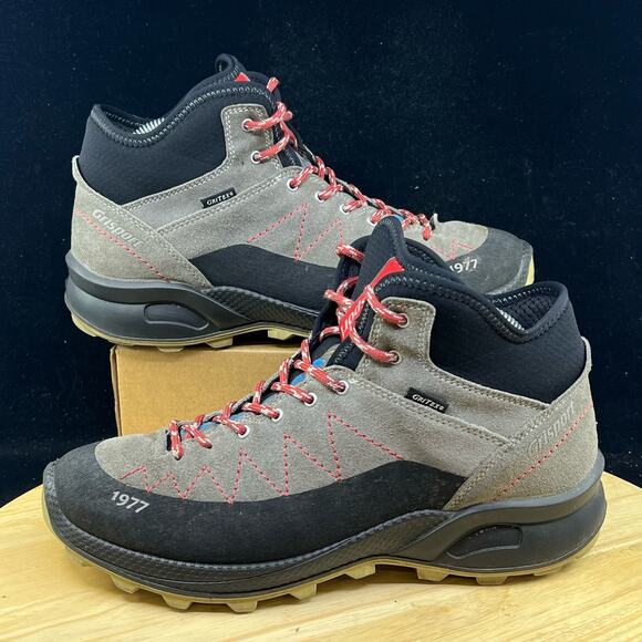 Grisport Shoes - Grisport hiking Boot Gritex 1977 Women’s Size 9.5 Hiking Shoes Gray